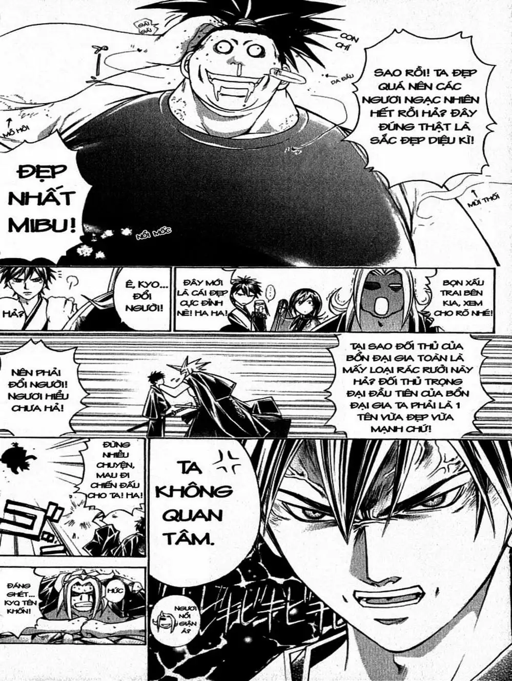 Truyện Tranh Mắt Quỷ Kyo - Samurai Deeper Kyo trang 3