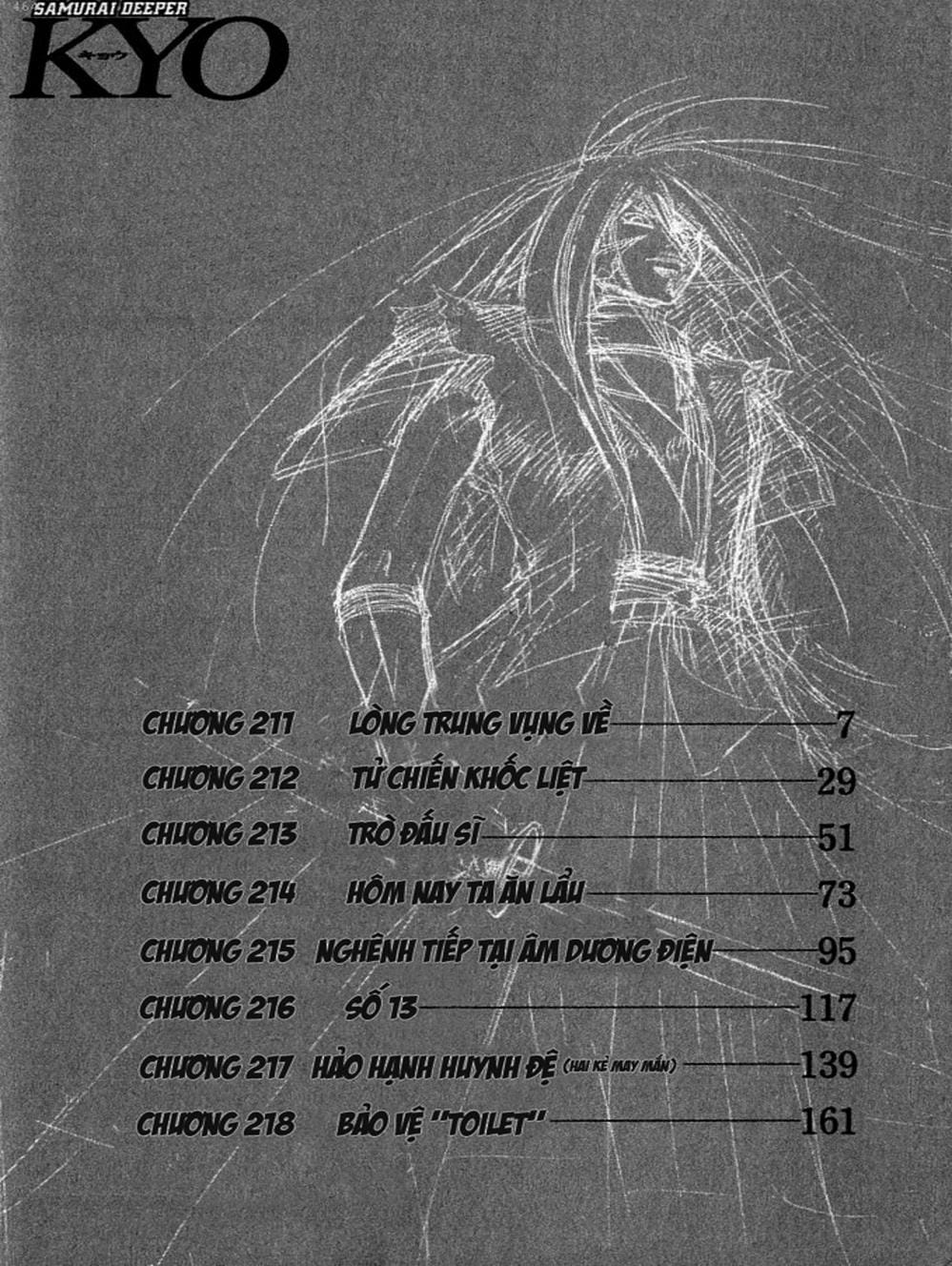 Truyện Tranh Mắt Quỷ Kyo - Samurai Deeper Kyo trang 3