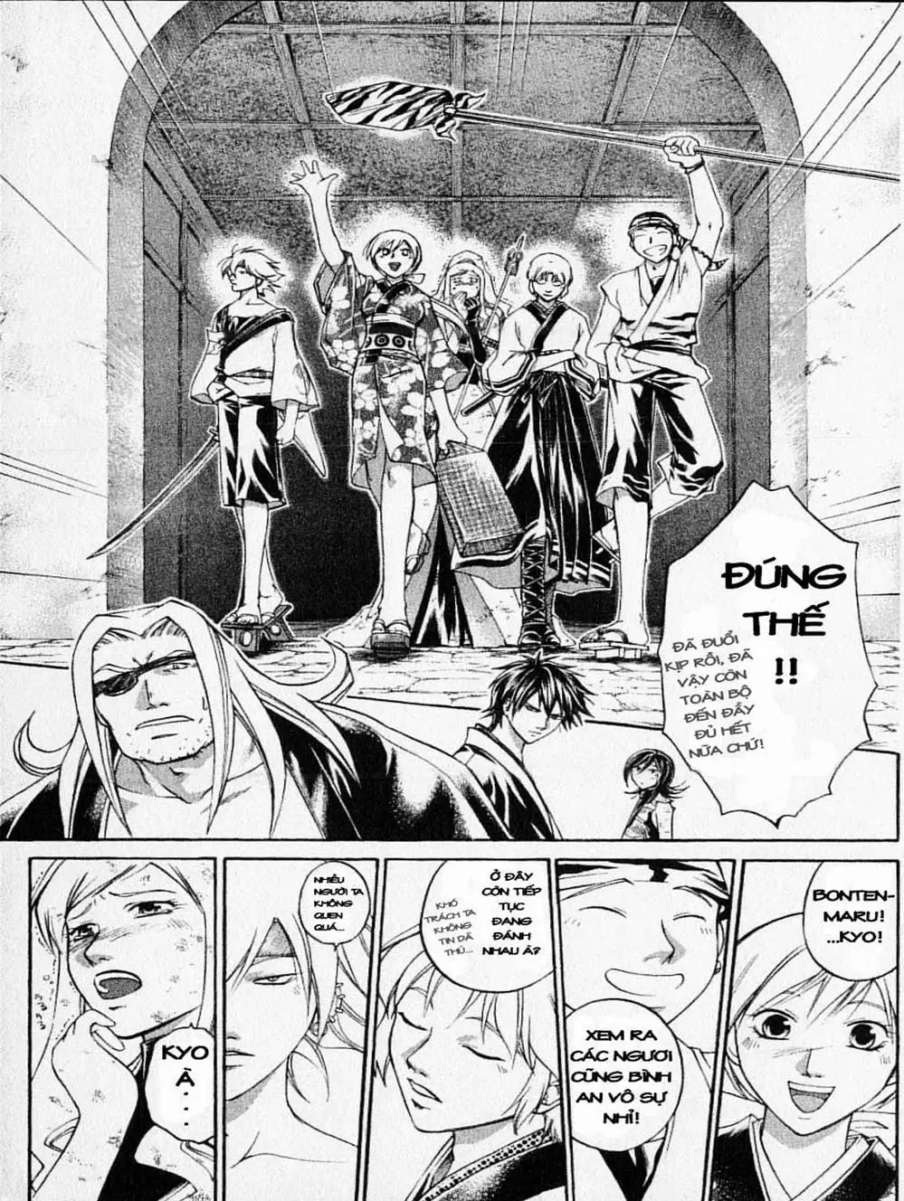 Truyện Tranh Mắt Quỷ Kyo - Samurai Deeper Kyo trang 3