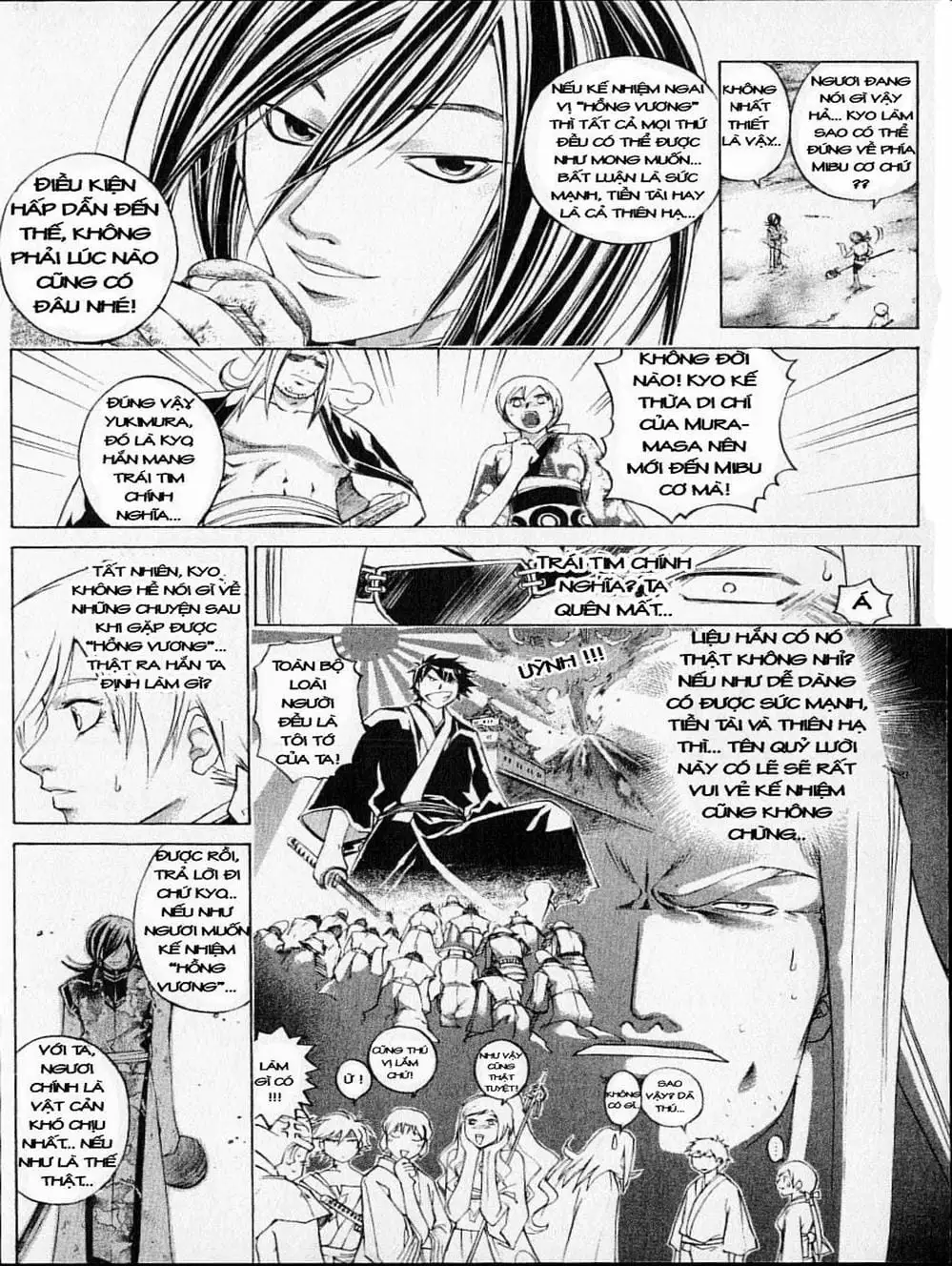 Truyện Tranh Mắt Quỷ Kyo - Samurai Deeper Kyo trang 3