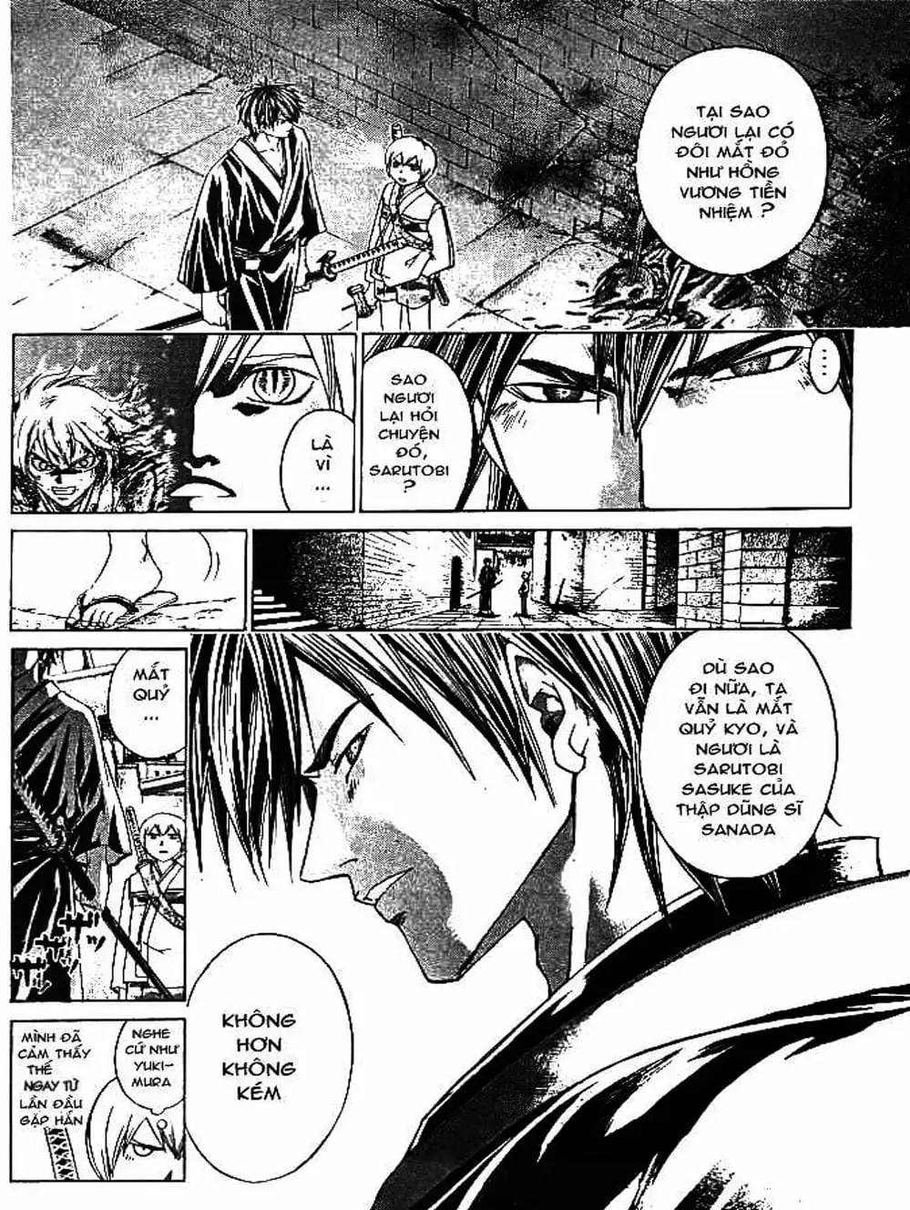 Truyện Tranh Mắt Quỷ Kyo - Samurai Deeper Kyo trang 3