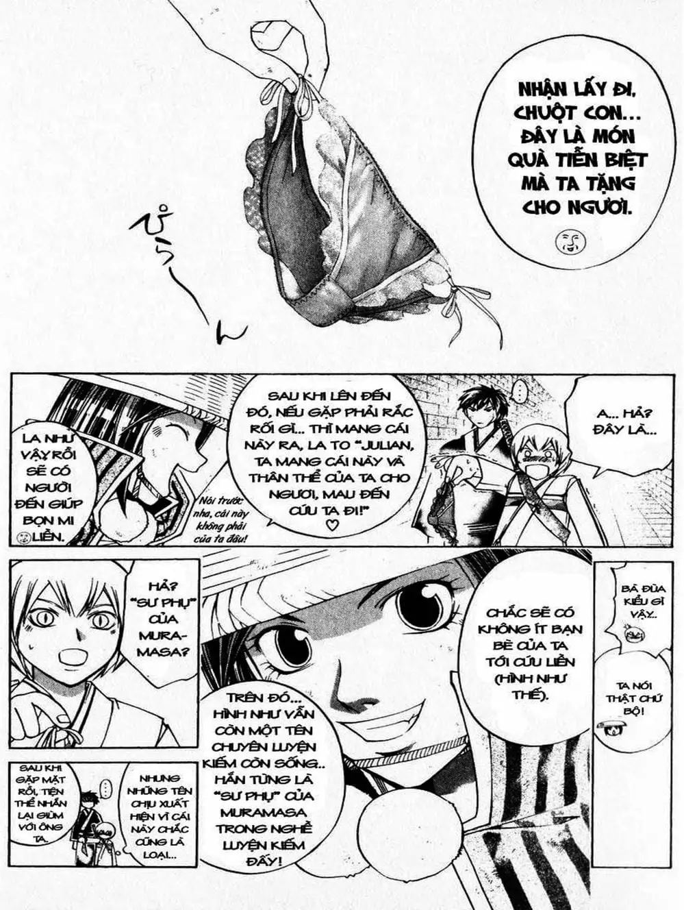 Truyện Tranh Mắt Quỷ Kyo - Samurai Deeper Kyo trang 3