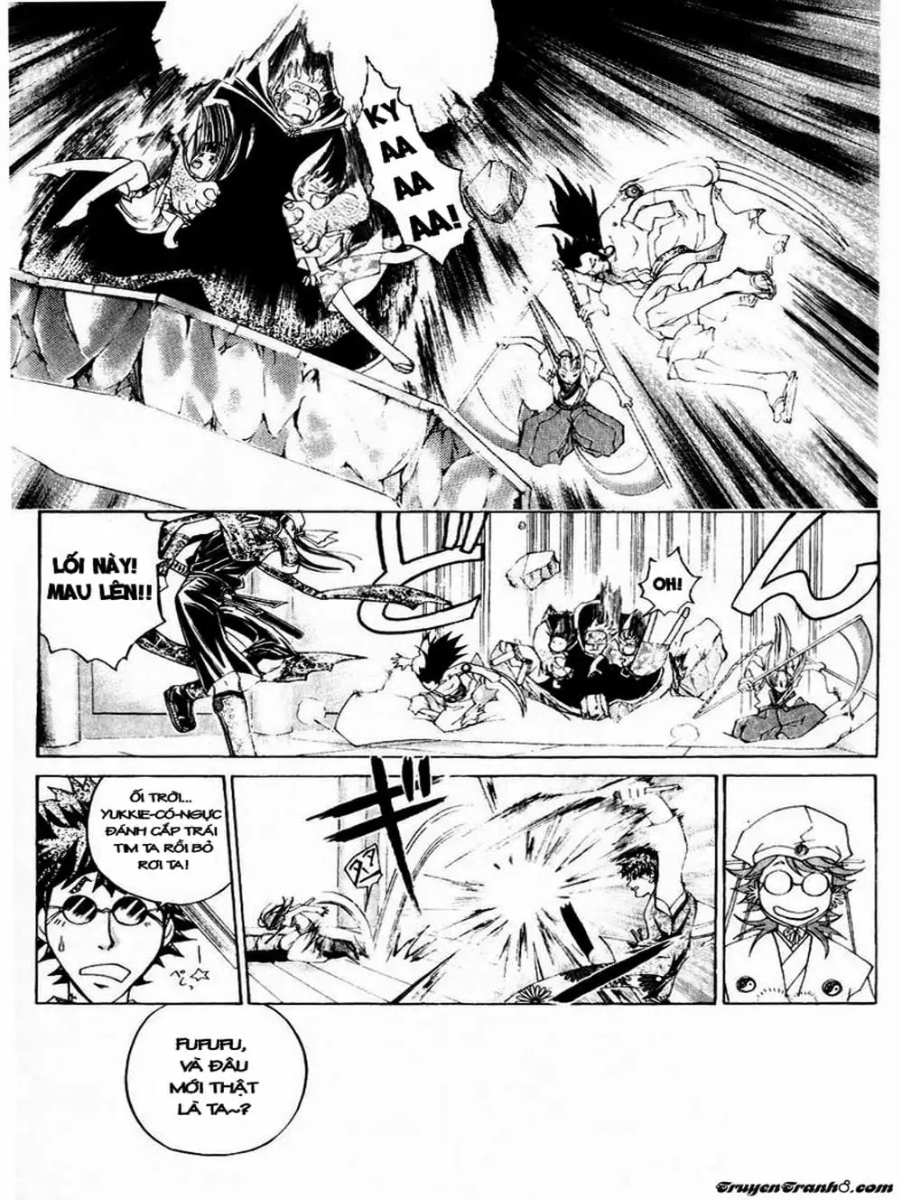Truyện Tranh Mắt Quỷ Kyo - Samurai Deeper Kyo trang 3