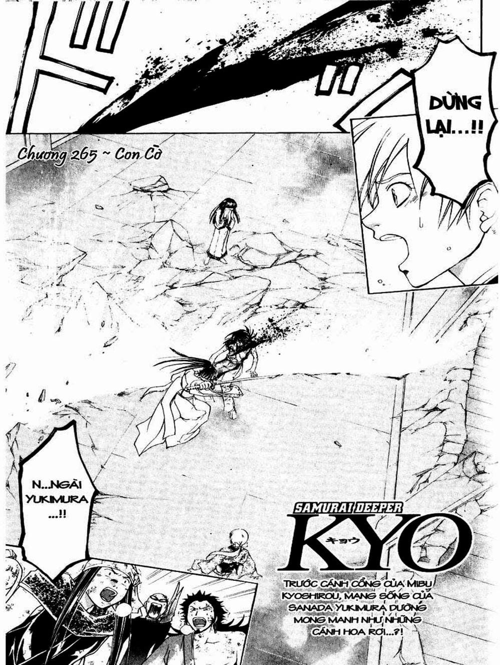 Truyện Tranh Mắt Quỷ Kyo - Samurai Deeper Kyo trang 3