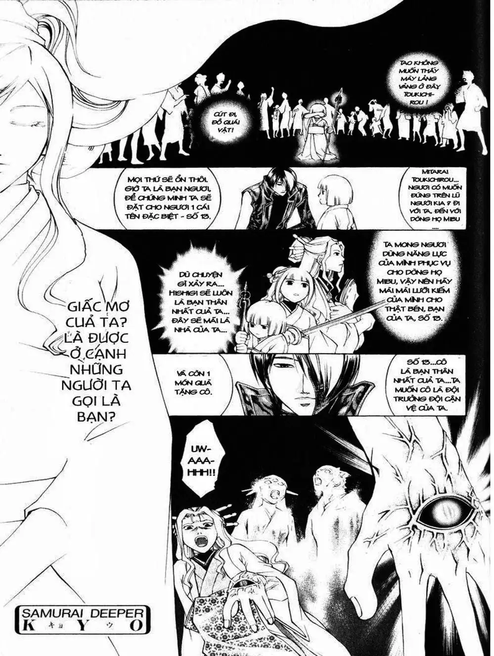 Truyện Tranh Mắt Quỷ Kyo - Samurai Deeper Kyo trang 3