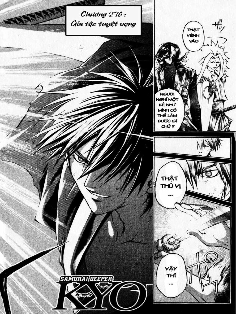 Truyện Tranh Mắt Quỷ Kyo - Samurai Deeper Kyo trang 3