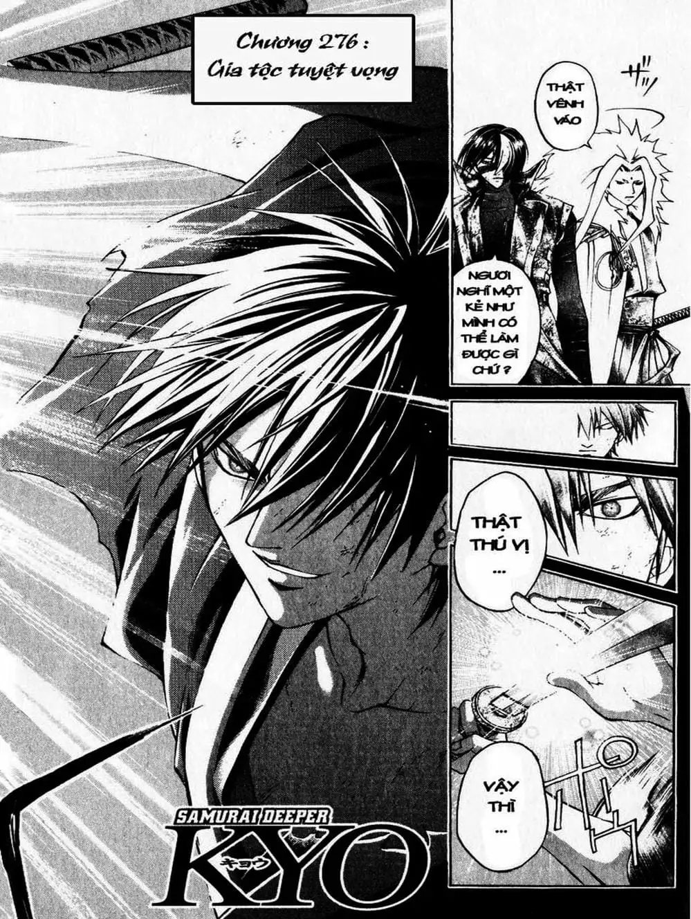 Truyện Tranh Mắt Quỷ Kyo - Samurai Deeper Kyo trang 3