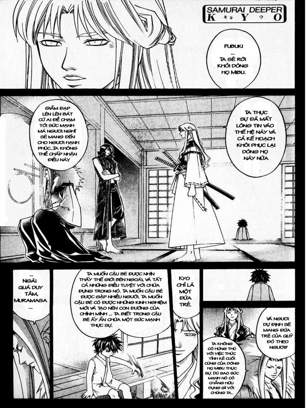 Truyện Tranh Mắt Quỷ Kyo - Samurai Deeper Kyo trang 3