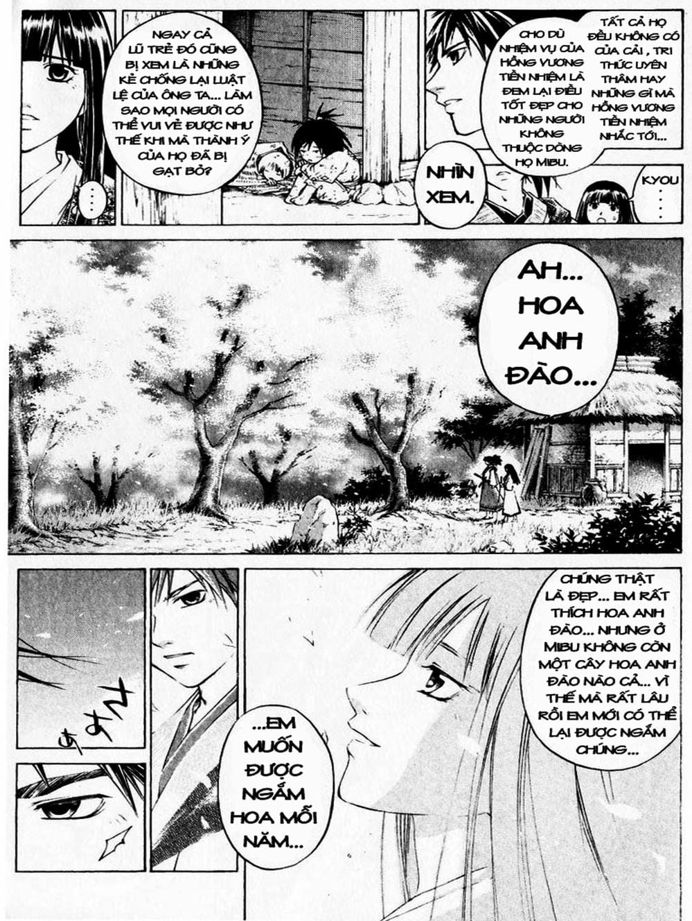 Truyện Tranh Mắt Quỷ Kyo - Samurai Deeper Kyo trang 3