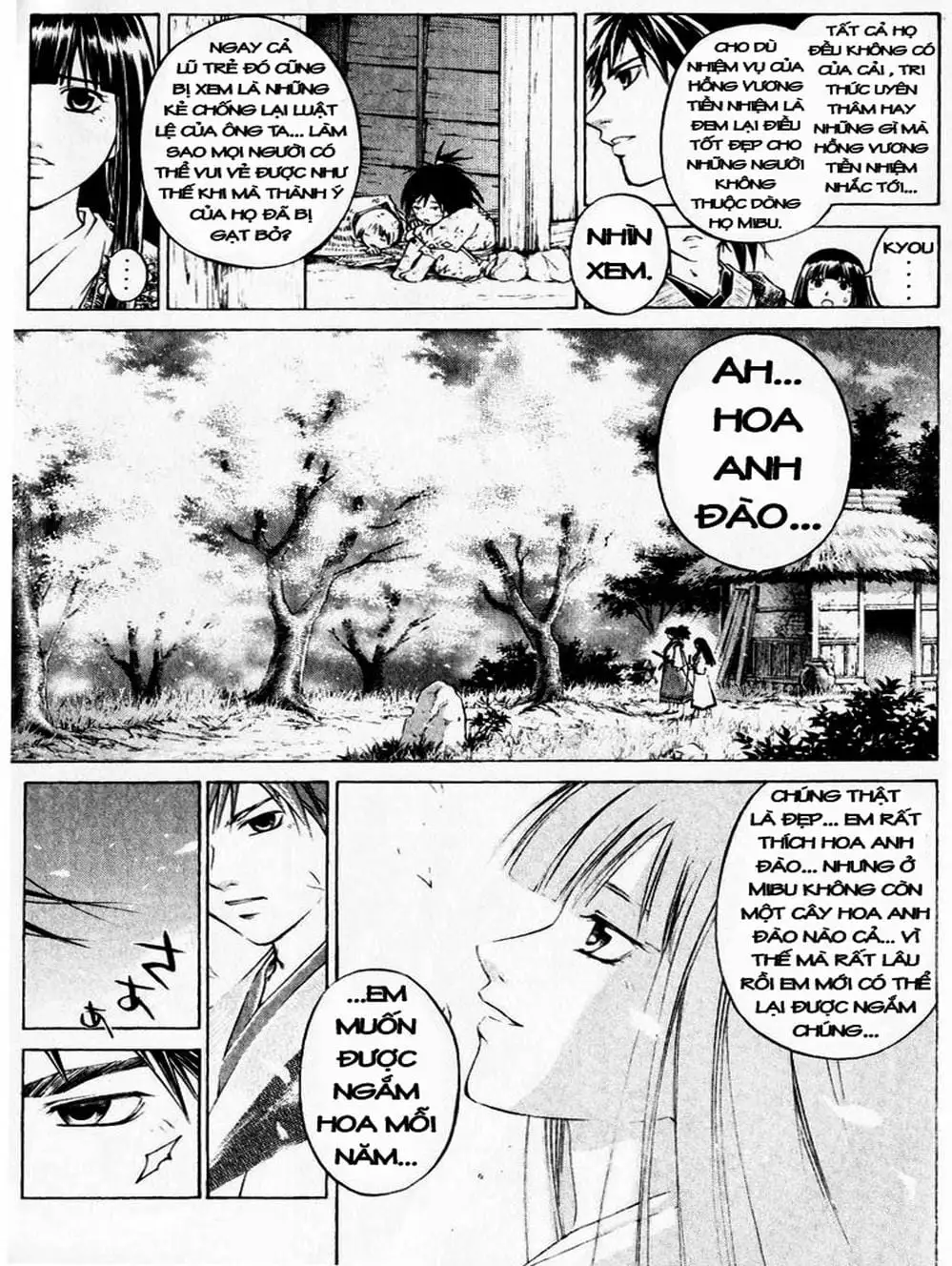 Truyện Tranh Mắt Quỷ Kyo - Samurai Deeper Kyo trang 3