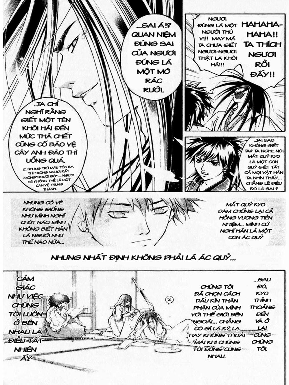 Truyện Tranh Mắt Quỷ Kyo - Samurai Deeper Kyo trang 3