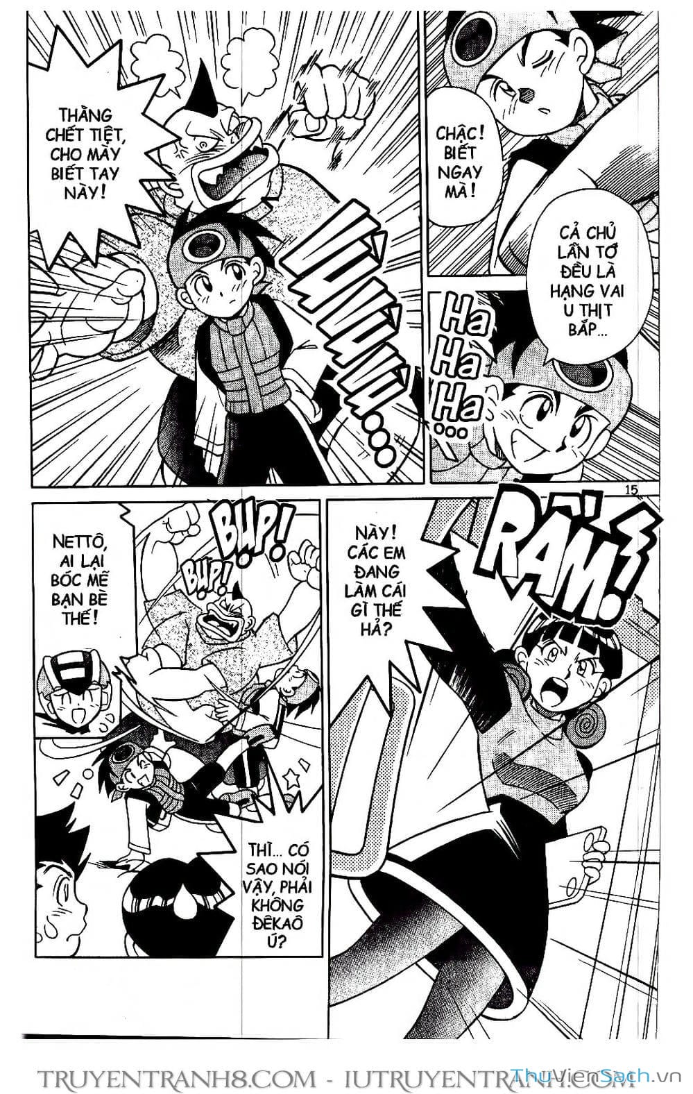 Truyện Tranh Rockman Chiến Binh Thế Giới Ảo trang 4