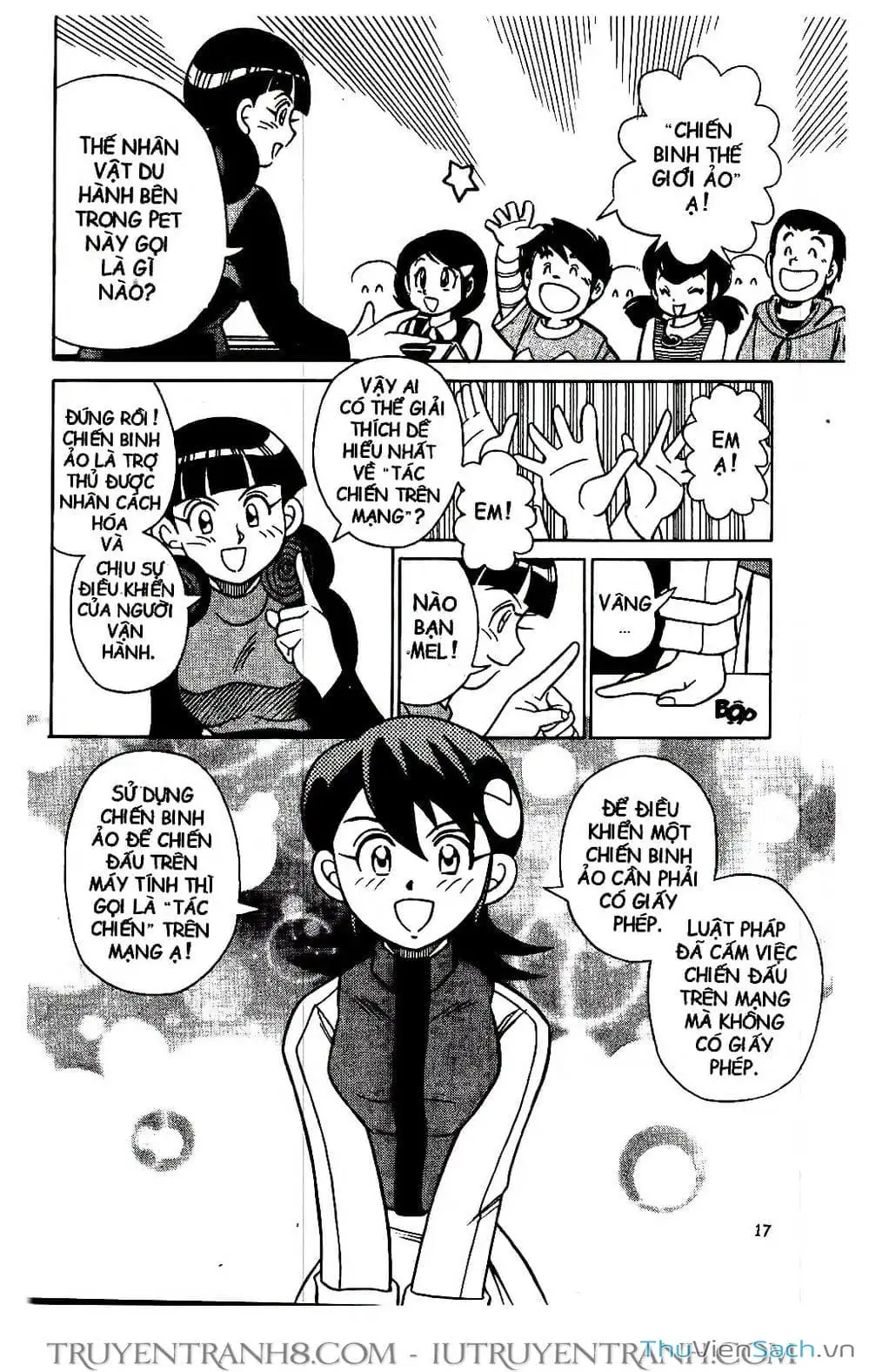 Truyện Tranh Rockman Chiến Binh Thế Giới Ảo trang 4