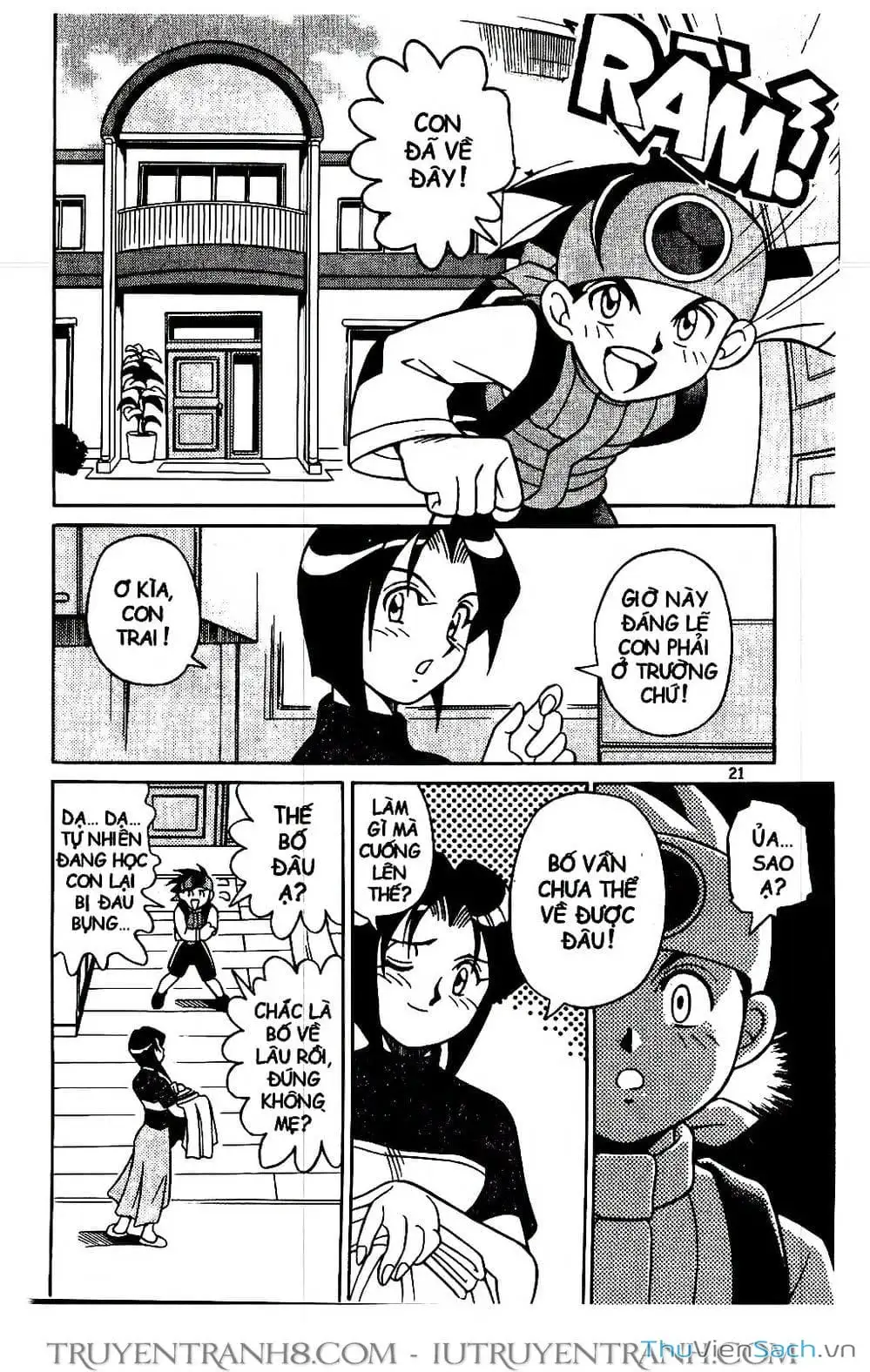 Truyện Tranh Rockman Chiến Binh Thế Giới Ảo trang 4