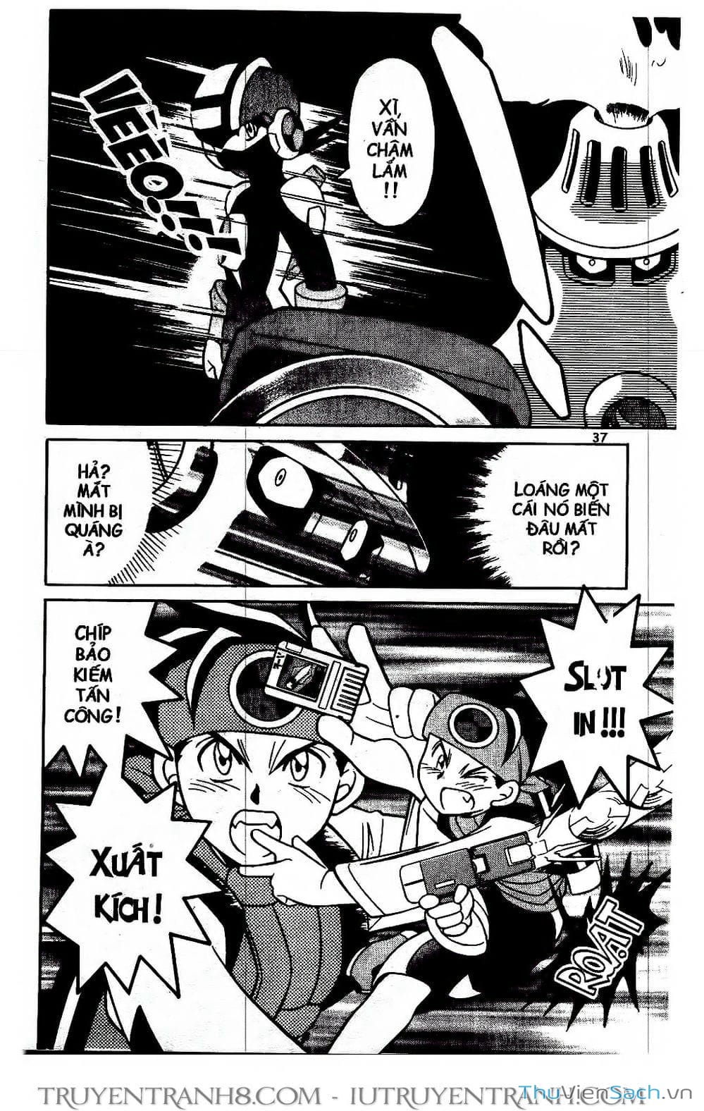 Truyện Tranh Rockman Chiến Binh Thế Giới Ảo trang 4
