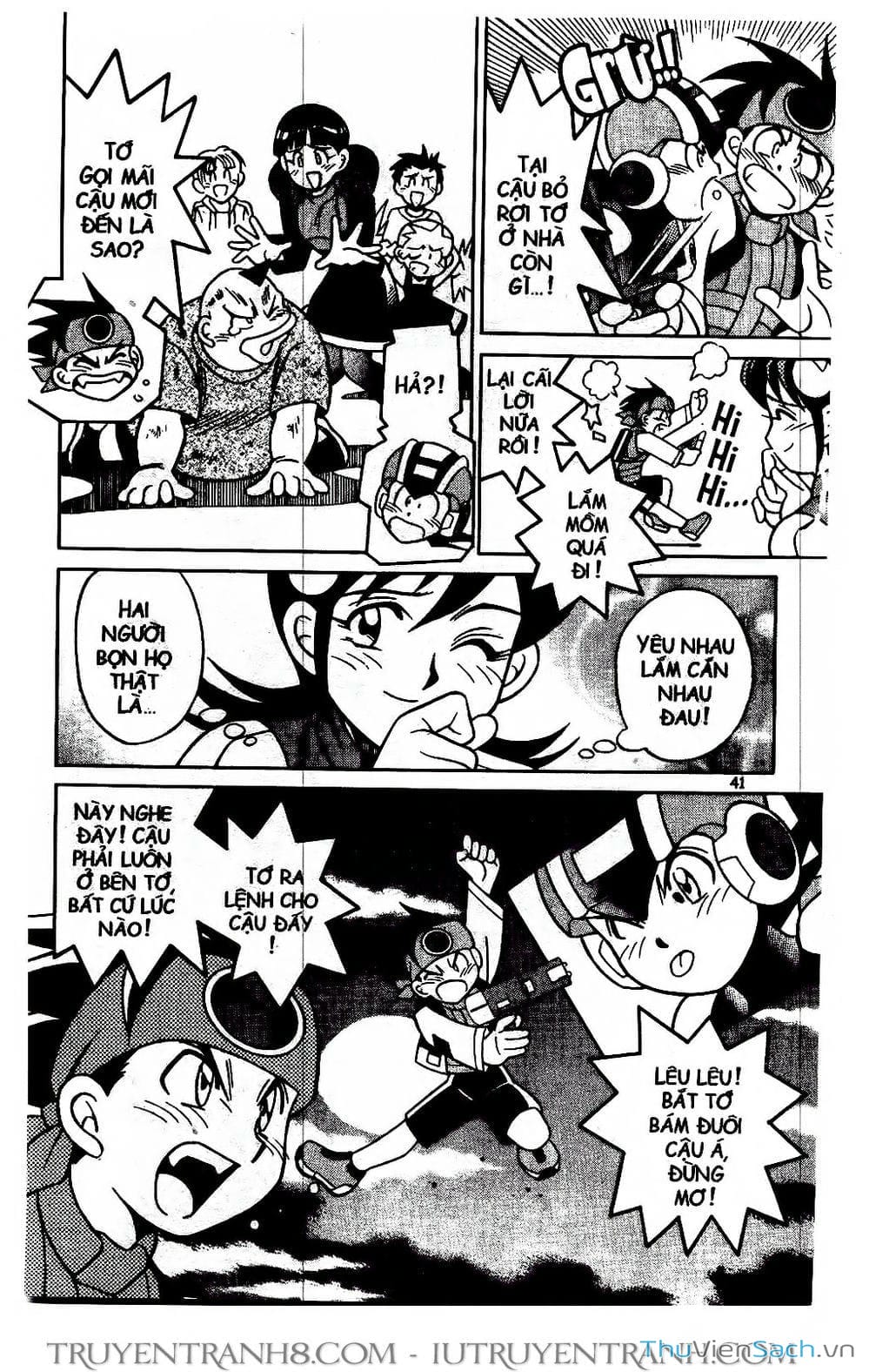 Truyện Tranh Rockman Chiến Binh Thế Giới Ảo trang 4