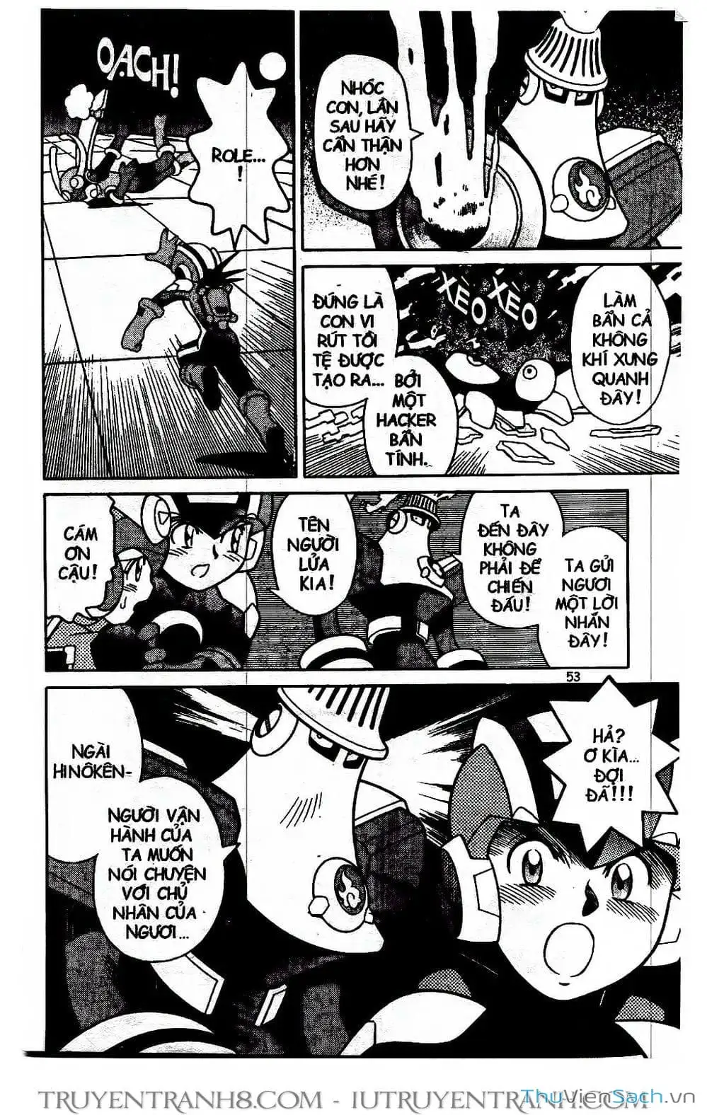 Truyện Tranh Rockman Chiến Binh Thế Giới Ảo trang 4
