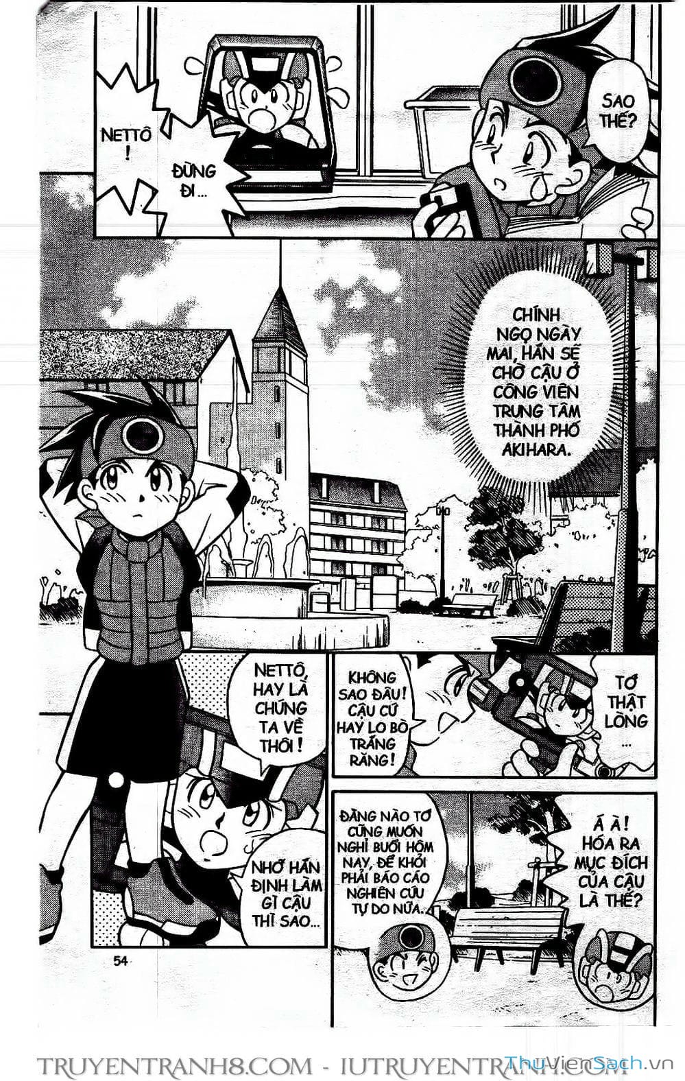 Truyện Tranh Rockman Chiến Binh Thế Giới Ảo trang 4