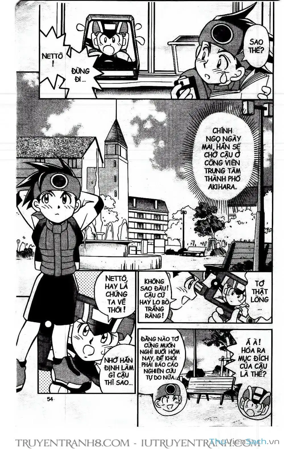 Truyện Tranh Rockman Chiến Binh Thế Giới Ảo trang 4