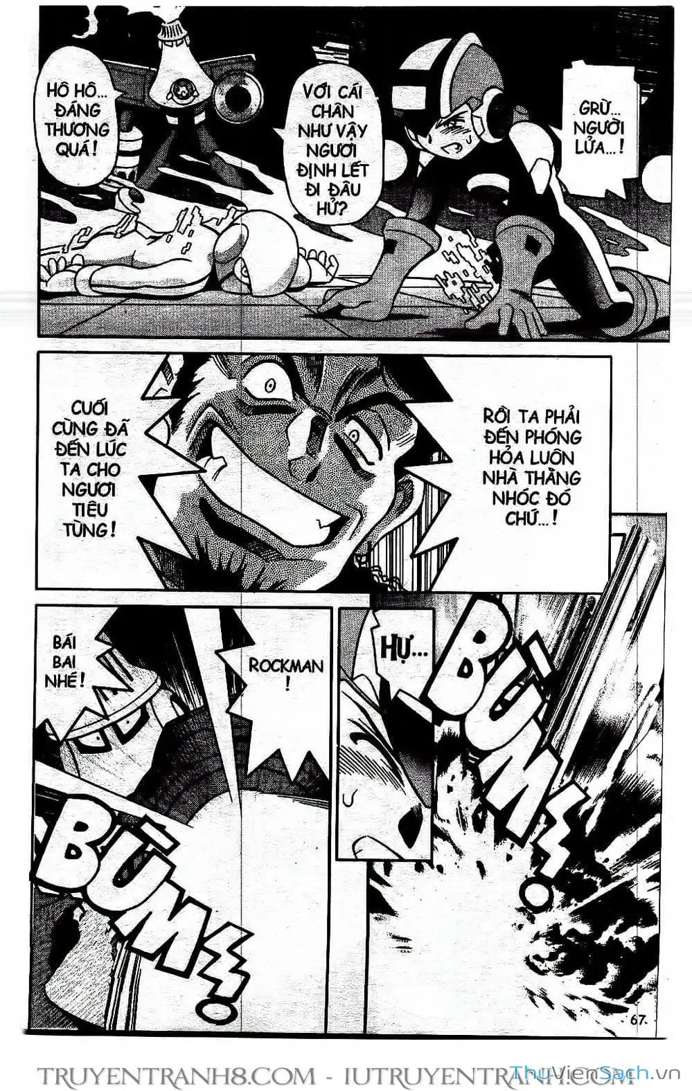 Truyện Tranh Rockman Chiến Binh Thế Giới Ảo trang 4