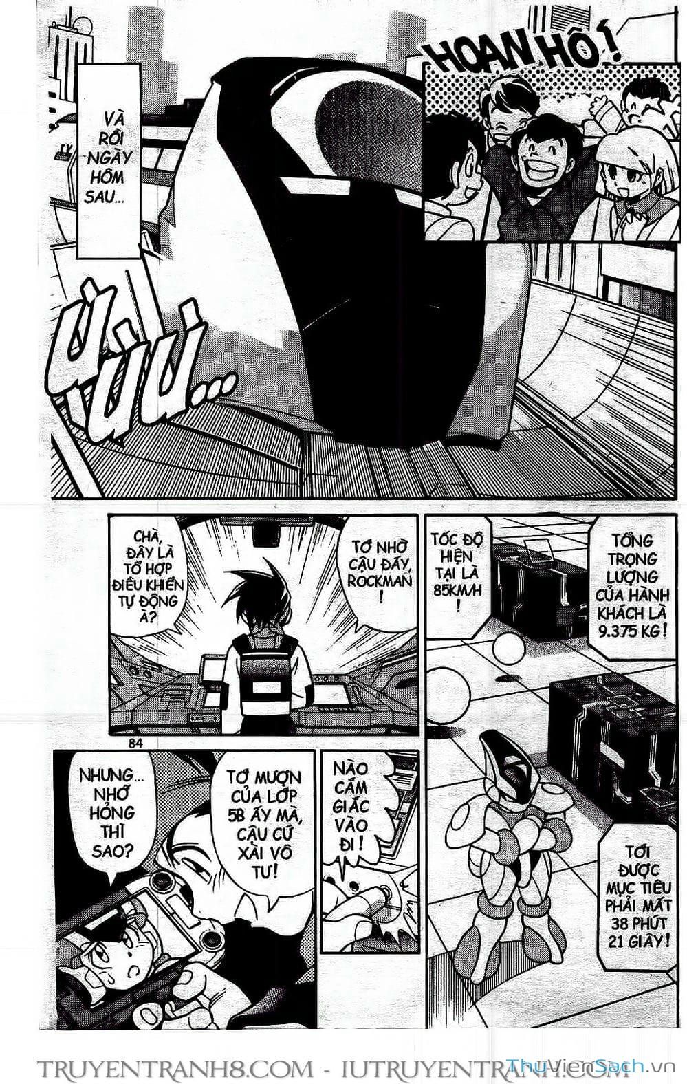 Truyện Tranh Rockman Chiến Binh Thế Giới Ảo trang 4