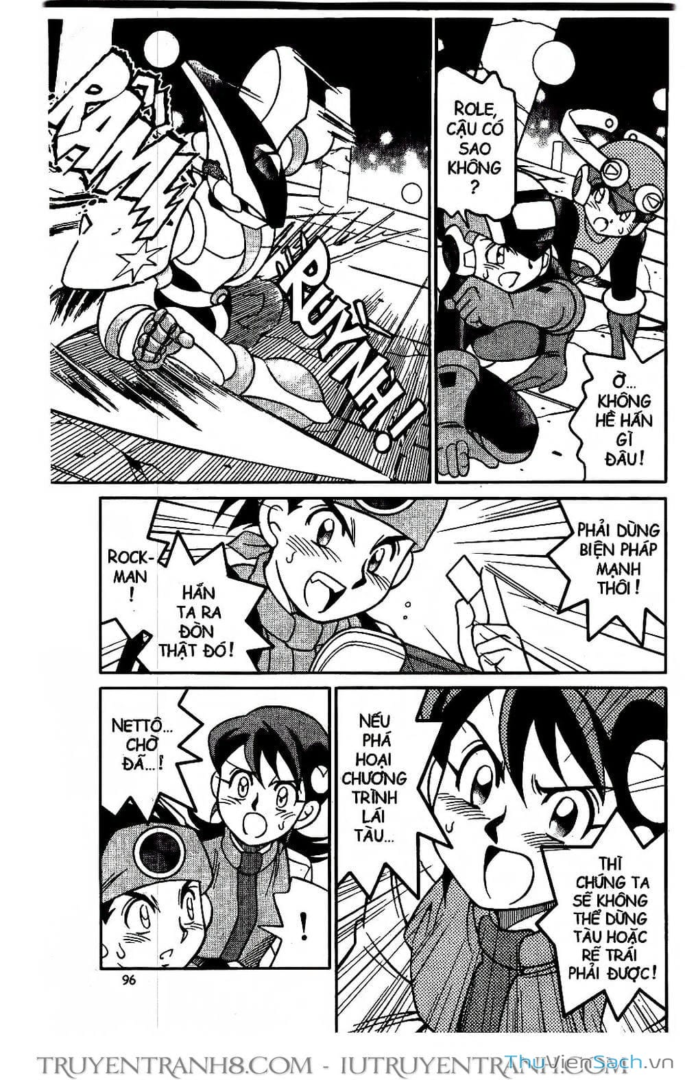 Truyện Tranh Rockman Chiến Binh Thế Giới Ảo trang 4
