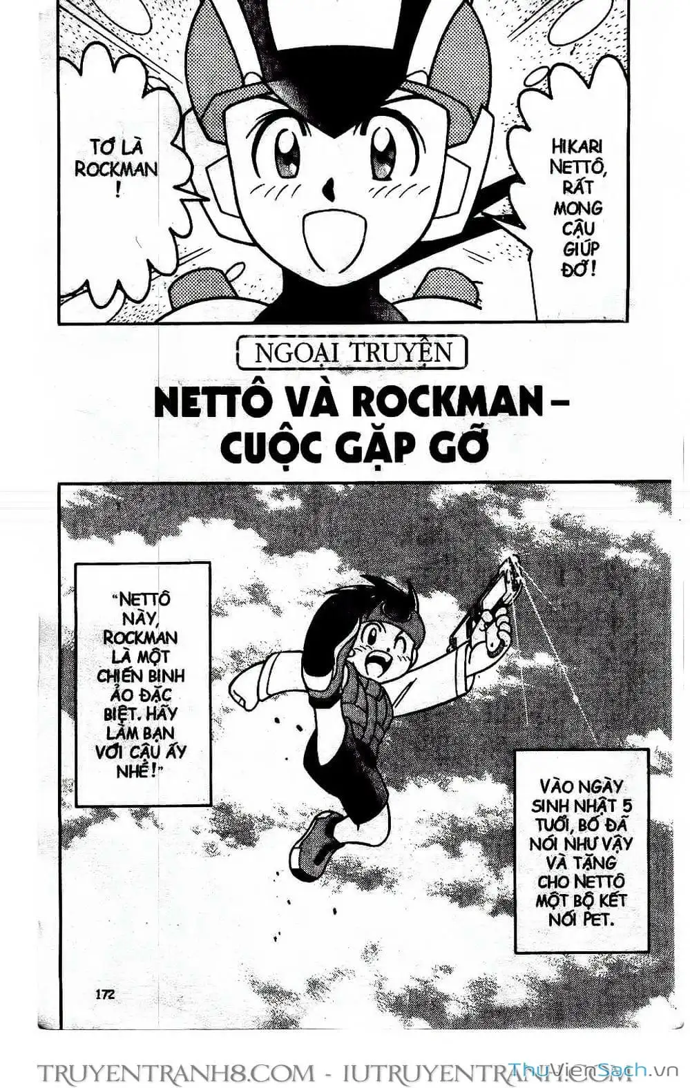 Truyện Tranh Rockman Chiến Binh Thế Giới Ảo trang 4