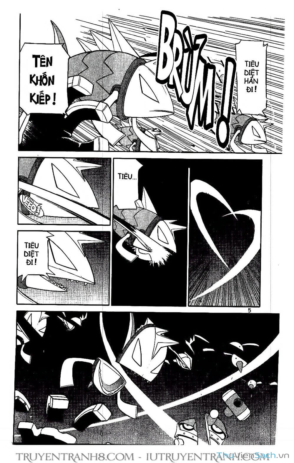Truyện Tranh Rockman Chiến Binh Thế Giới Ảo trang 4