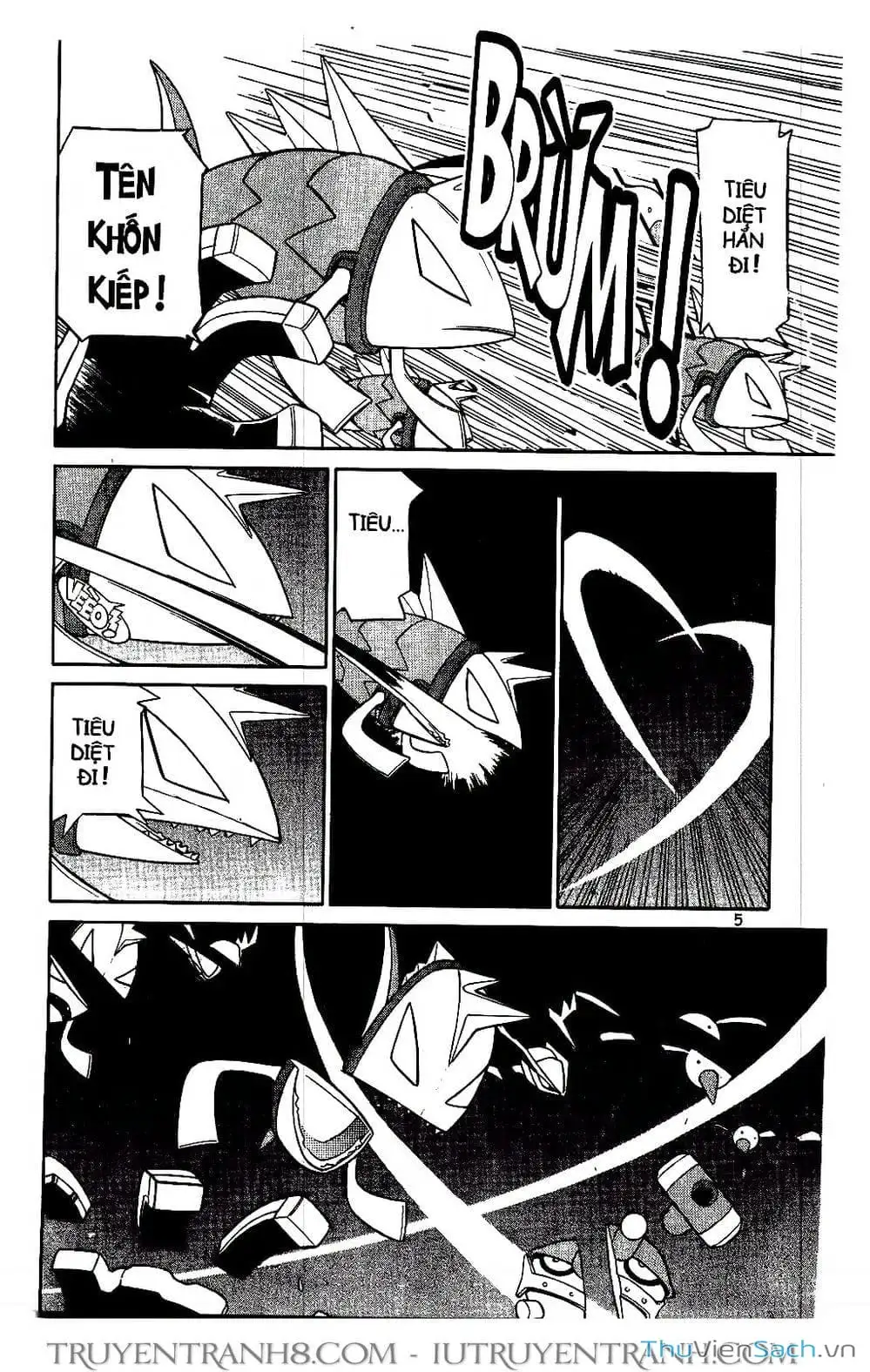 Truyện Tranh Rockman Chiến Binh Thế Giới Ảo trang 4