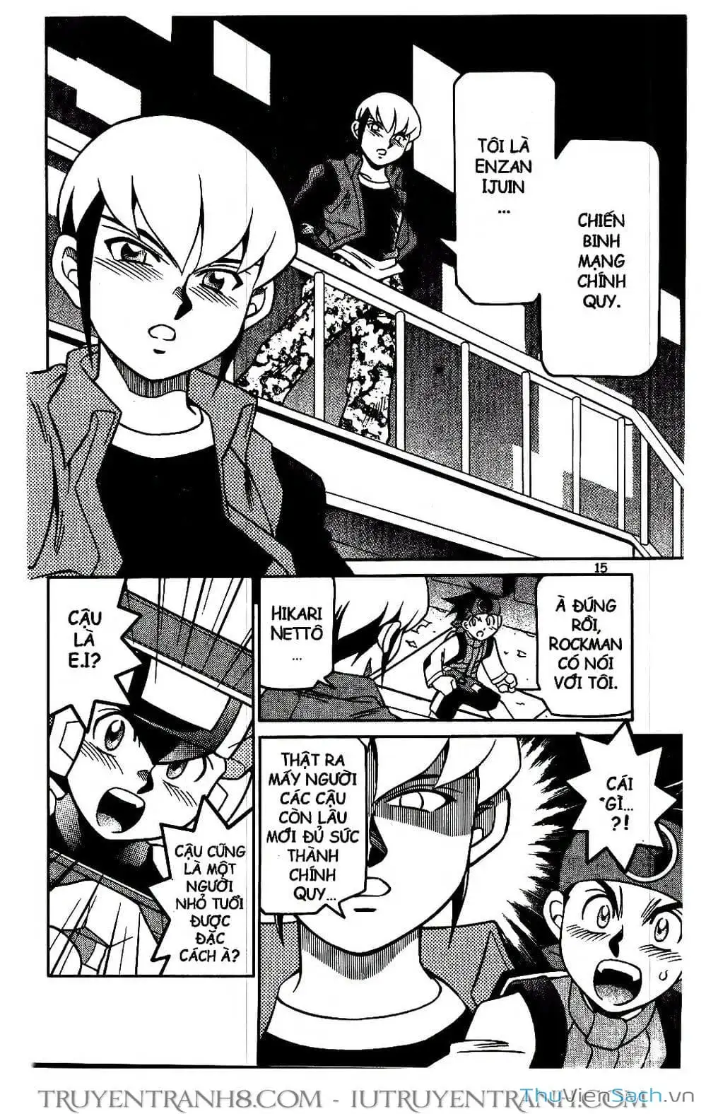 Truyện Tranh Rockman Chiến Binh Thế Giới Ảo trang 4