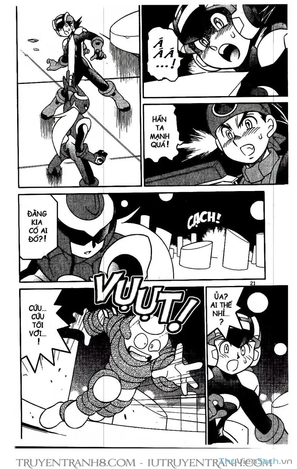 Truyện Tranh Rockman Chiến Binh Thế Giới Ảo trang 4