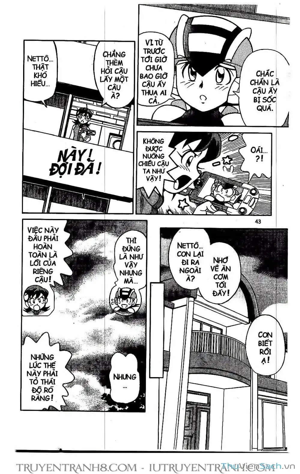 Truyện Tranh Rockman Chiến Binh Thế Giới Ảo trang 4