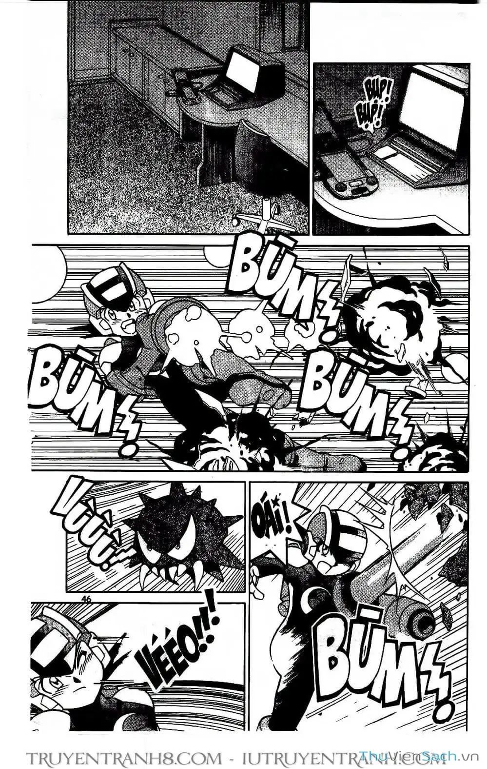 Truyện Tranh Rockman Chiến Binh Thế Giới Ảo trang 4