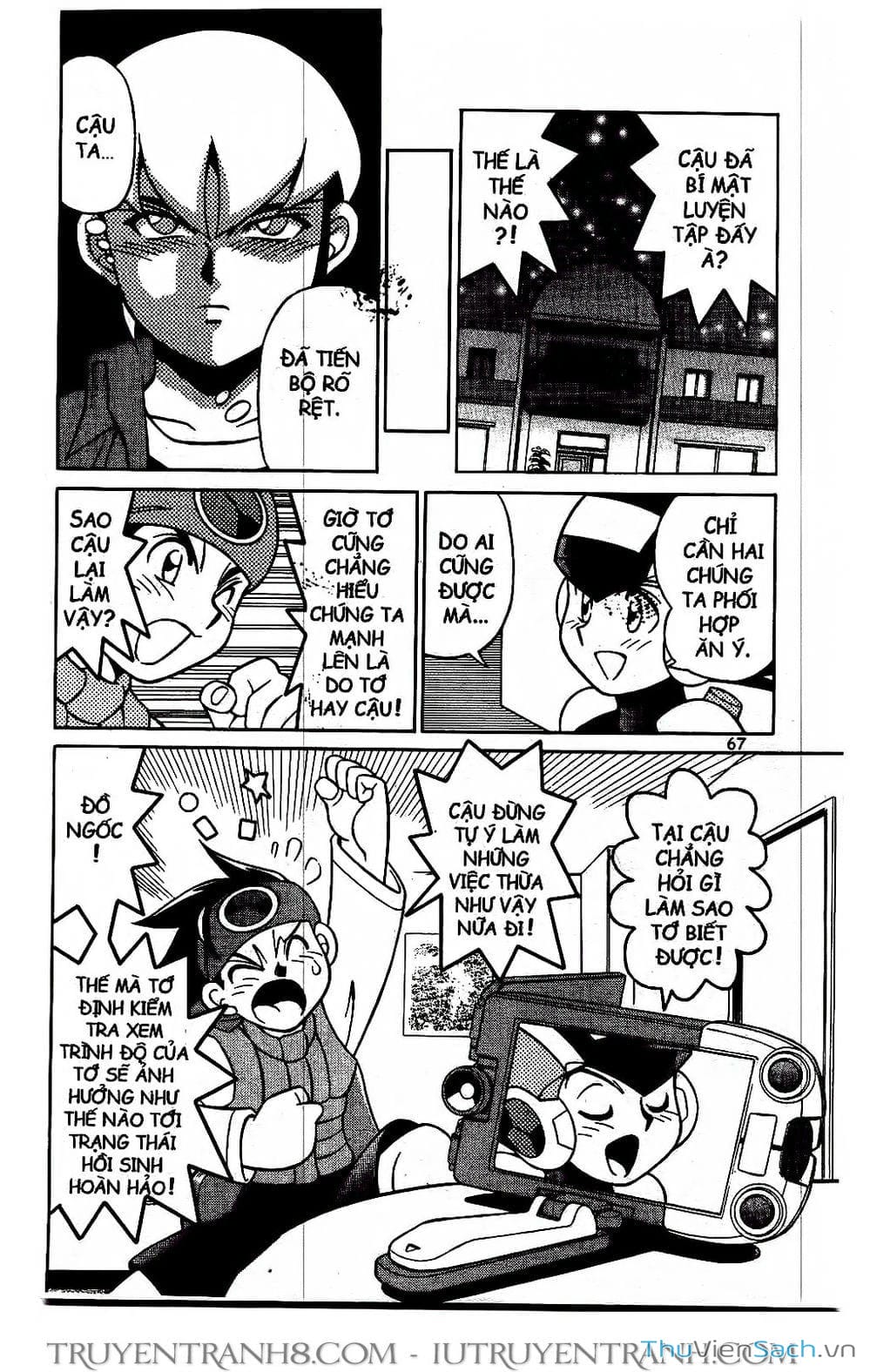 Truyện Tranh Rockman Chiến Binh Thế Giới Ảo trang 4
