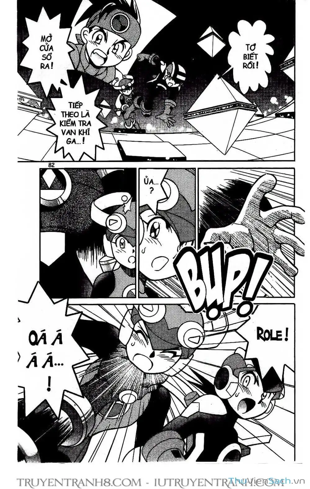 Truyện Tranh Rockman Chiến Binh Thế Giới Ảo trang 4
