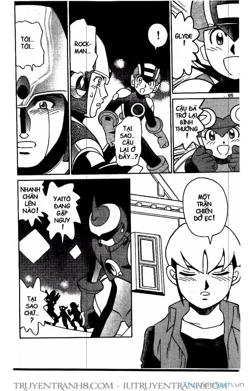 Truyện Tranh Rockman Chiến Binh Thế Giới Ảo trang 4