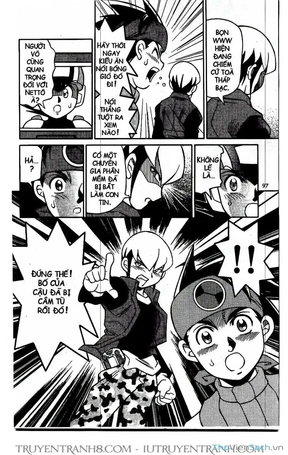 Truyện Tranh Rockman Chiến Binh Thế Giới Ảo trang 4