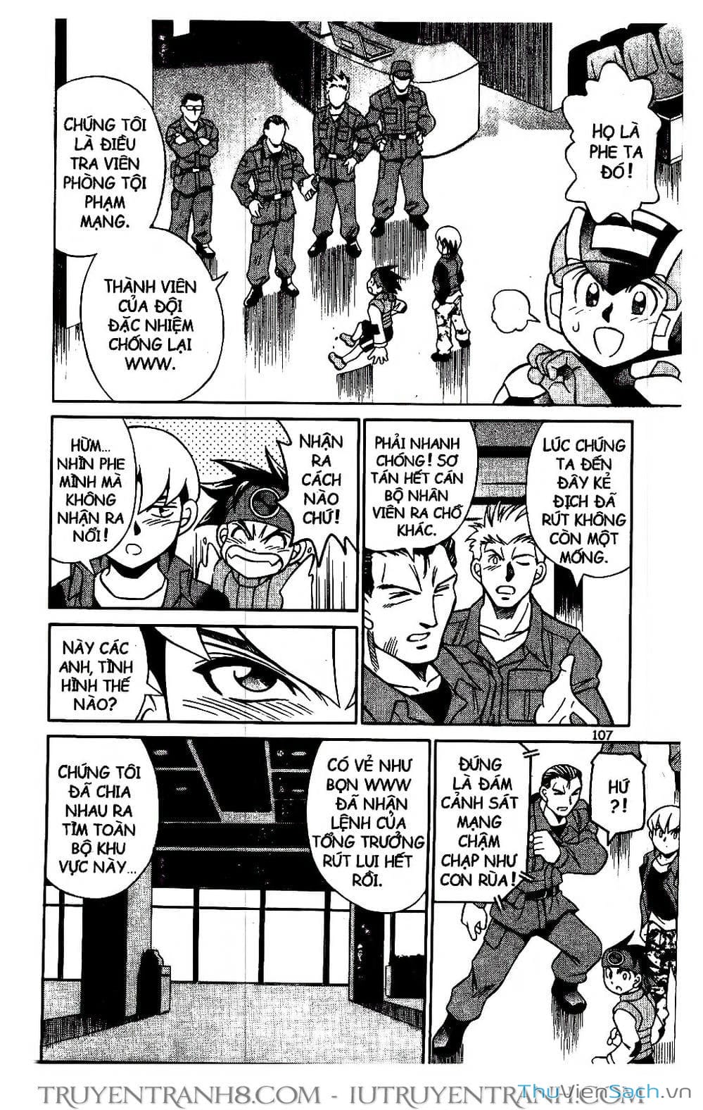 Truyện Tranh Rockman Chiến Binh Thế Giới Ảo trang 4