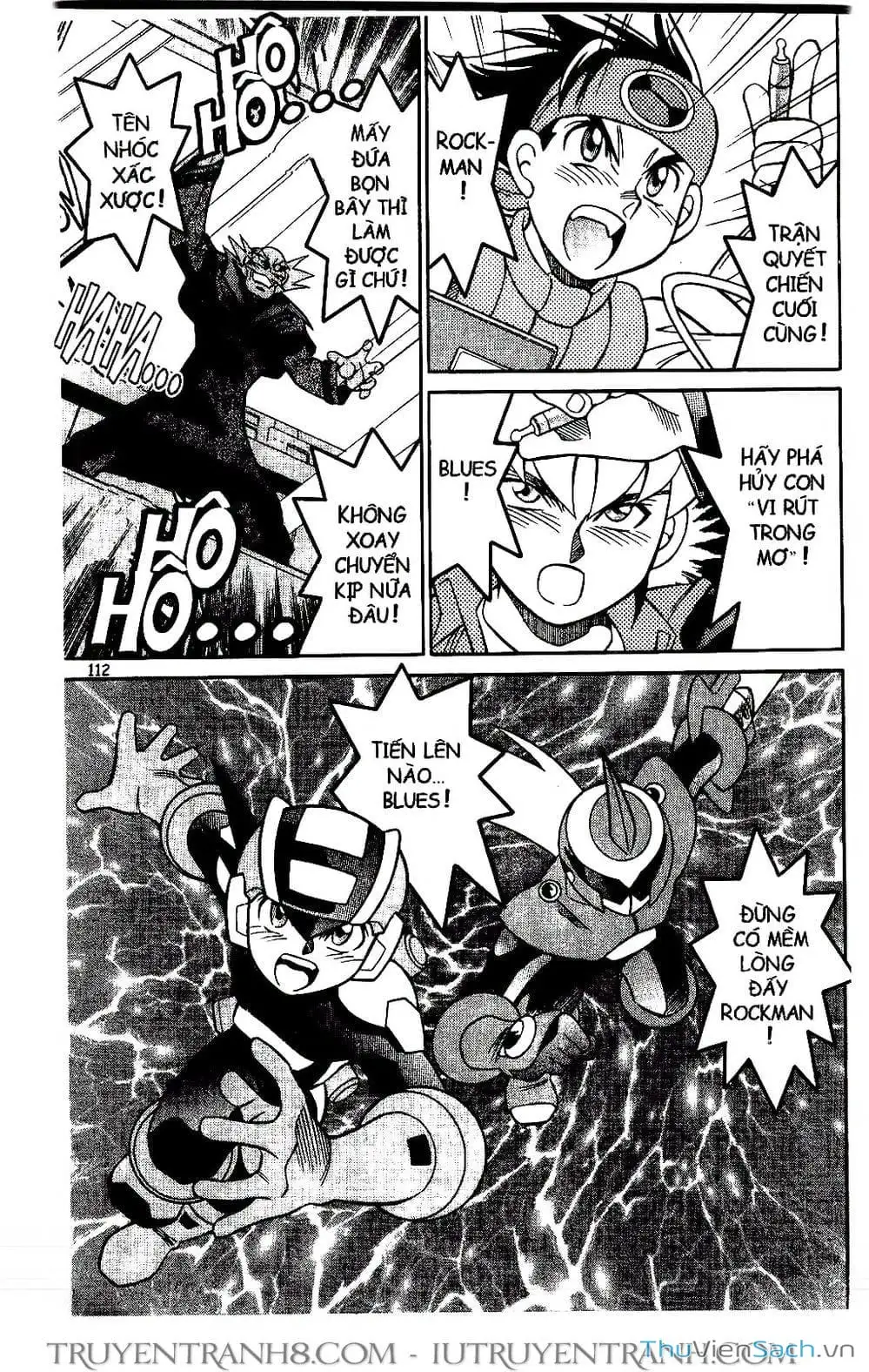 Truyện Tranh Rockman Chiến Binh Thế Giới Ảo trang 4