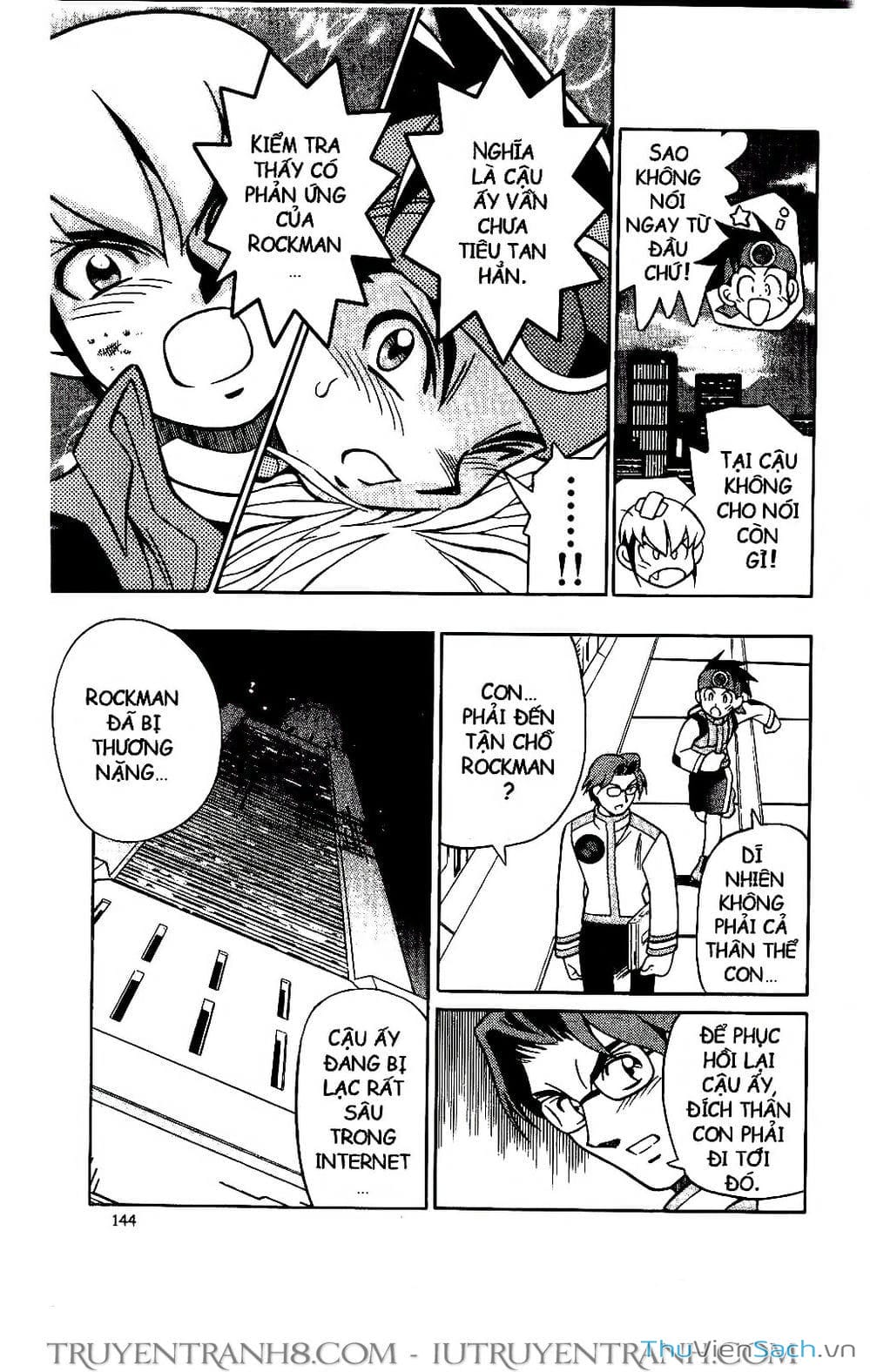 Truyện Tranh Rockman Chiến Binh Thế Giới Ảo trang 4