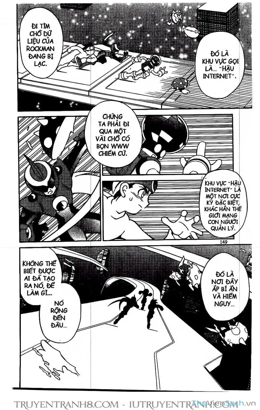 Truyện Tranh Rockman Chiến Binh Thế Giới Ảo trang 4