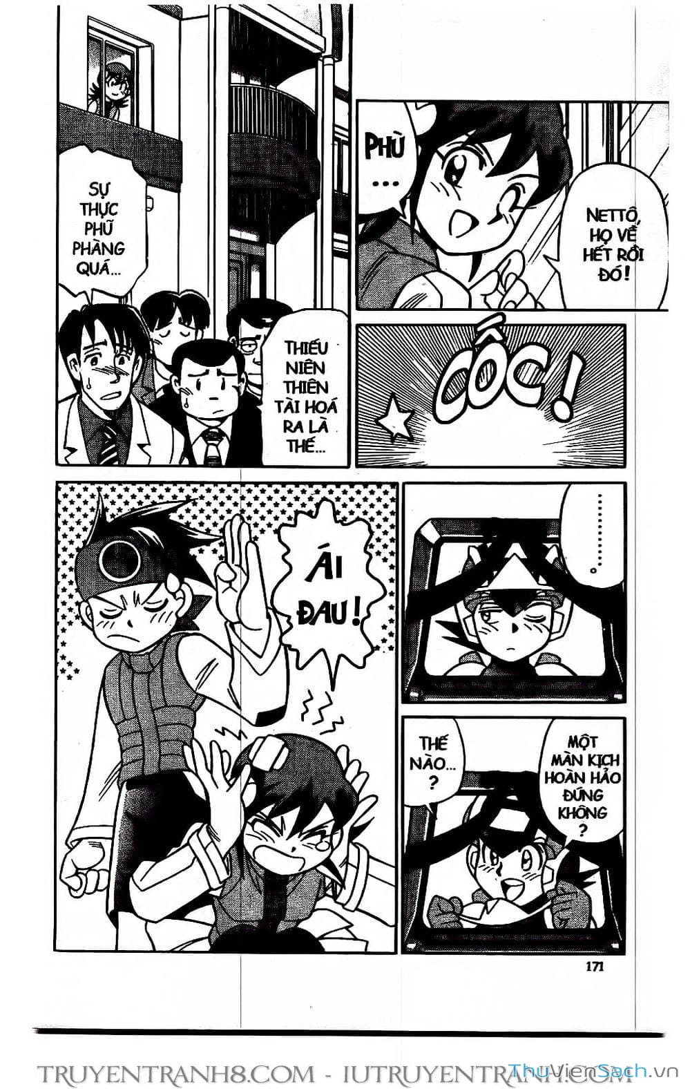 Truyện Tranh Rockman Chiến Binh Thế Giới Ảo trang 4