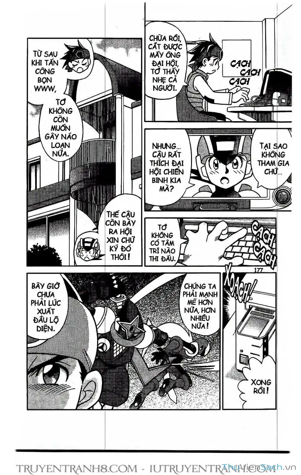 Truyện Tranh Rockman Chiến Binh Thế Giới Ảo trang 4