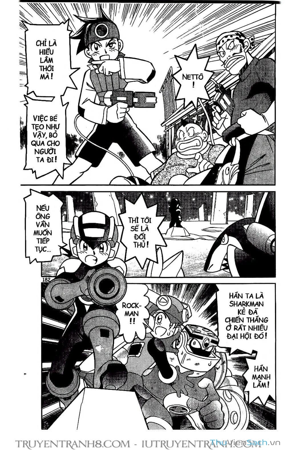 Truyện Tranh Rockman Chiến Binh Thế Giới Ảo trang 4