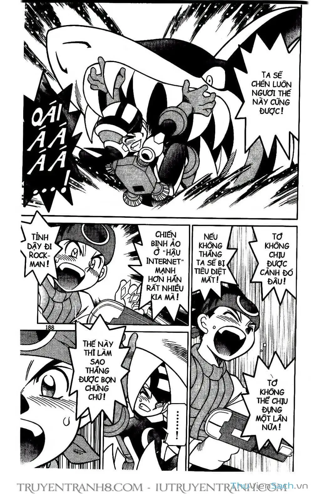 Truyện Tranh Rockman Chiến Binh Thế Giới Ảo trang 4