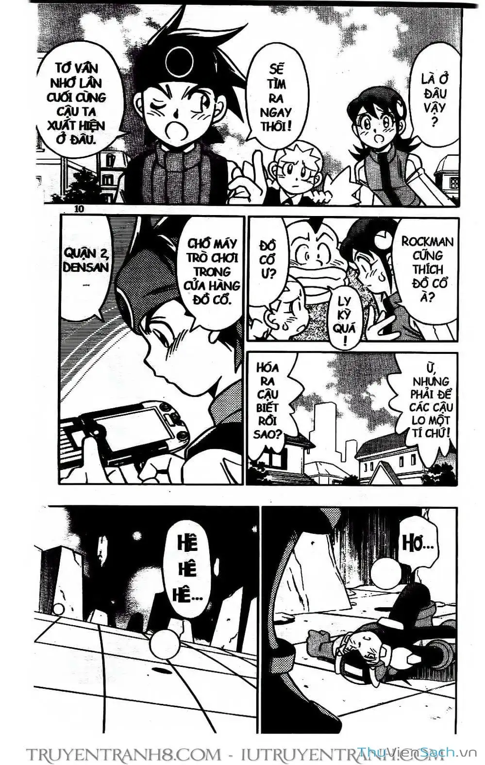 Truyện Tranh Rockman Chiến Binh Thế Giới Ảo trang 4