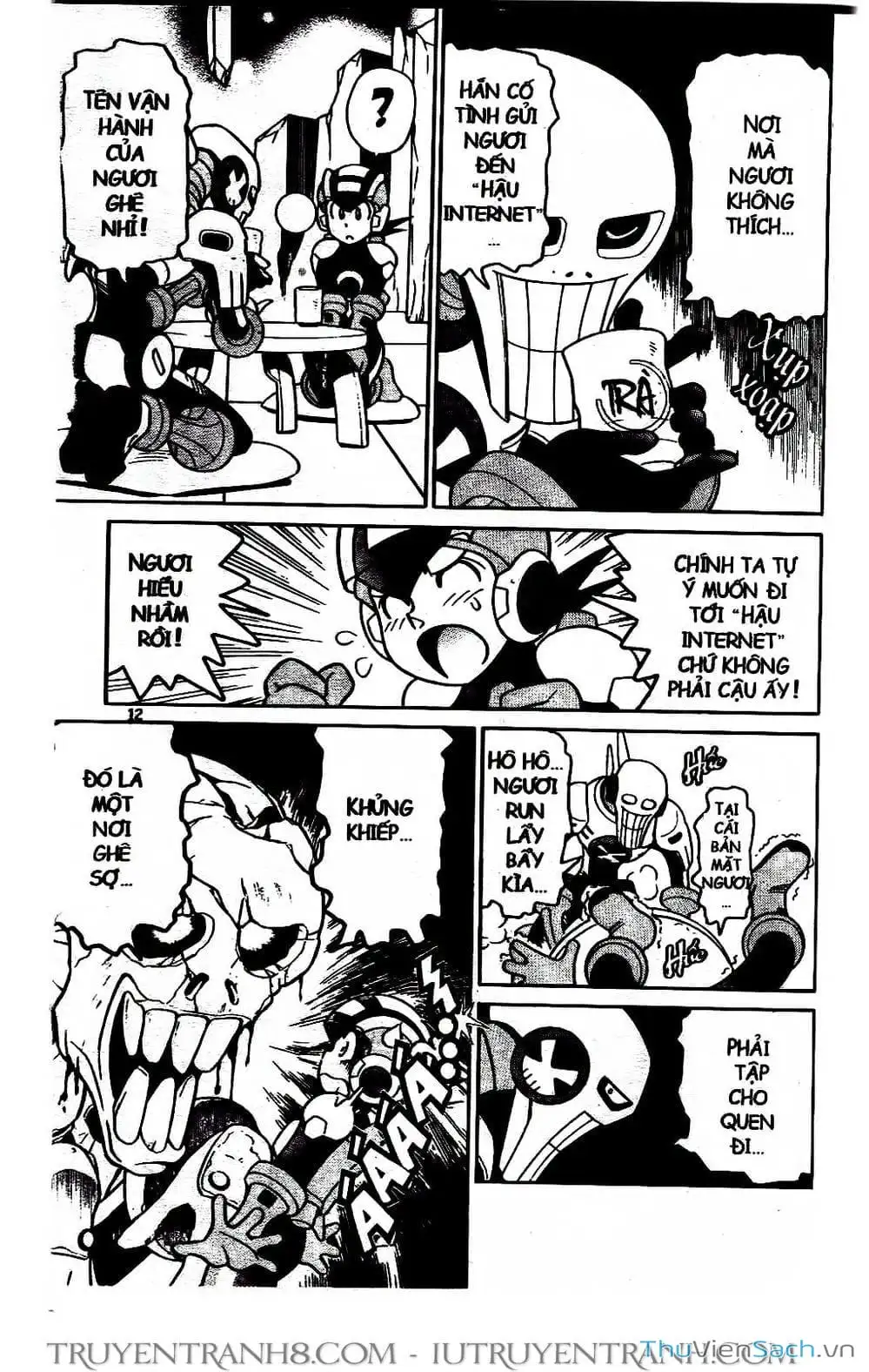 Truyện Tranh Rockman Chiến Binh Thế Giới Ảo trang 4