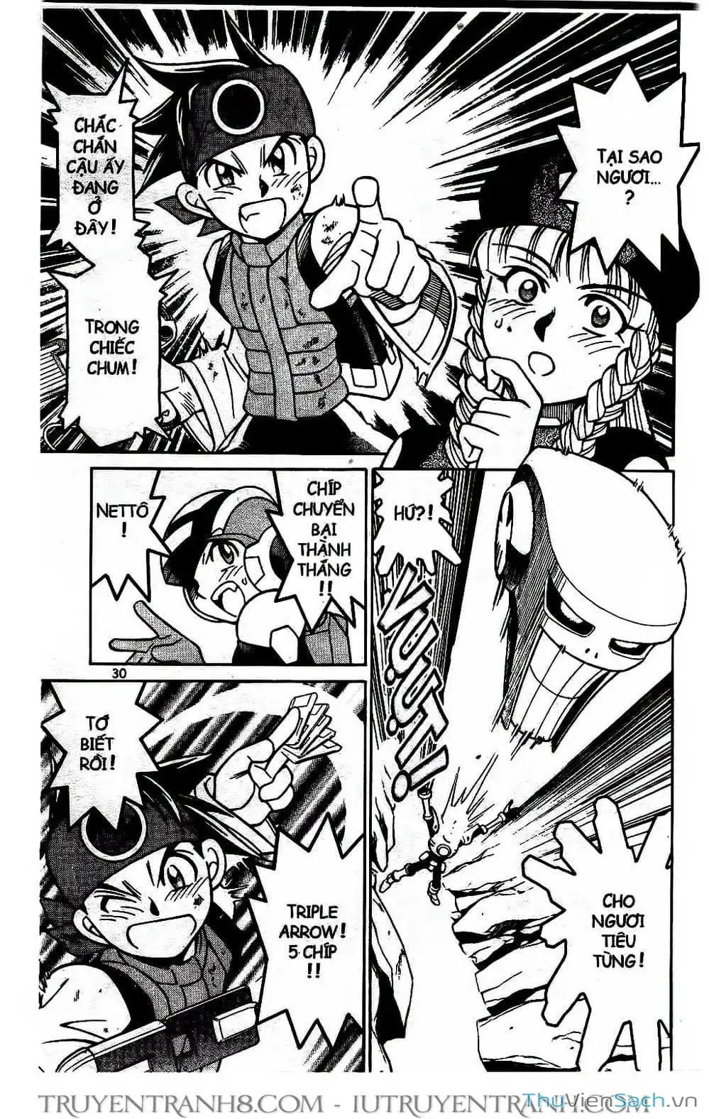 Truyện Tranh Rockman Chiến Binh Thế Giới Ảo trang 4