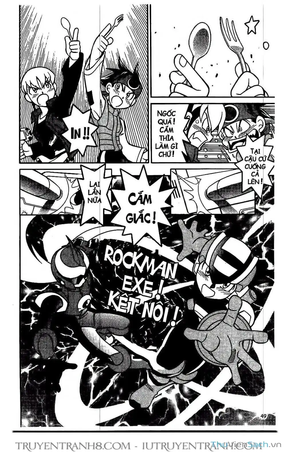 Truyện Tranh Rockman Chiến Binh Thế Giới Ảo trang 4
