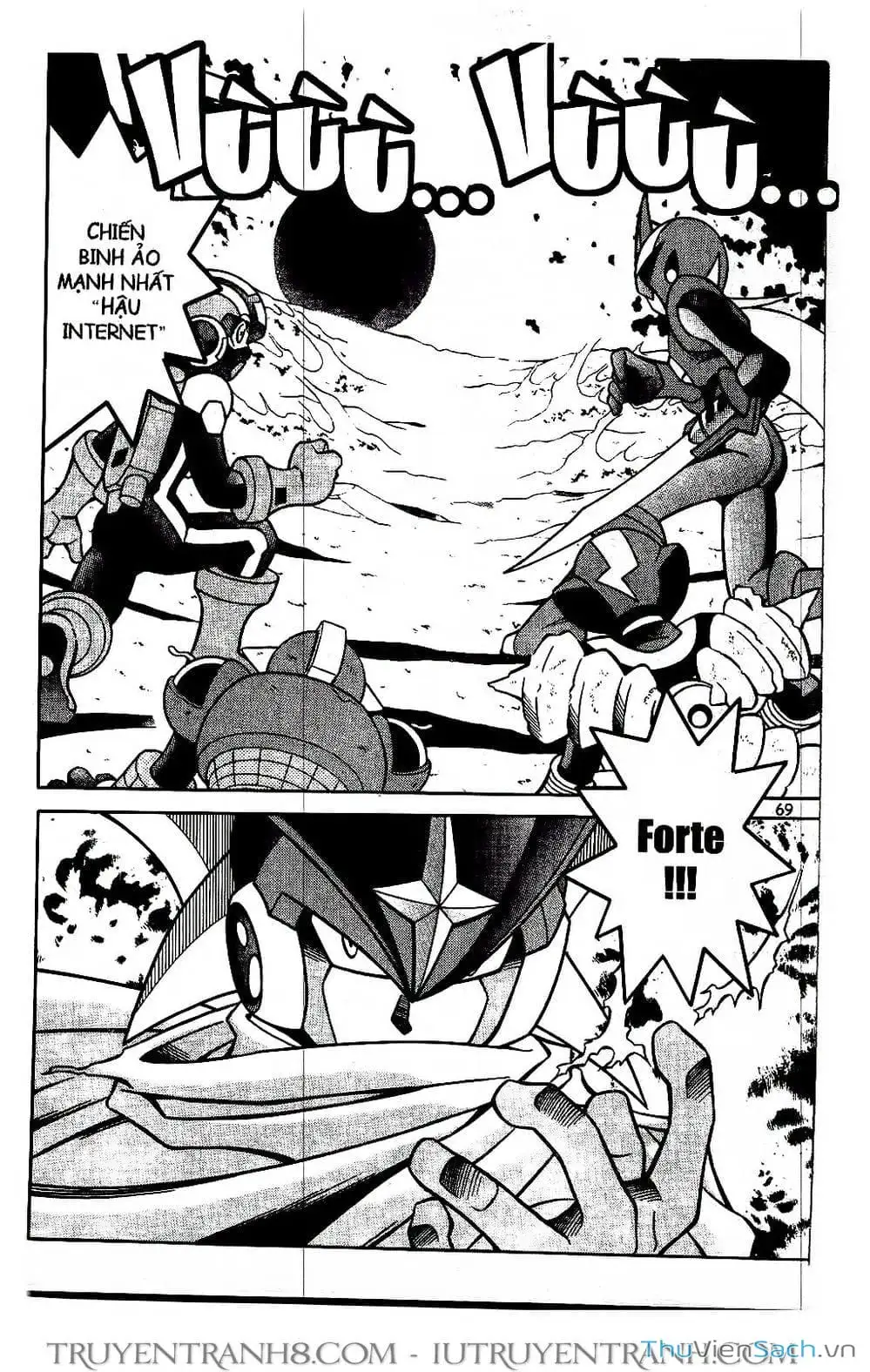 Truyện Tranh Rockman Chiến Binh Thế Giới Ảo trang 4